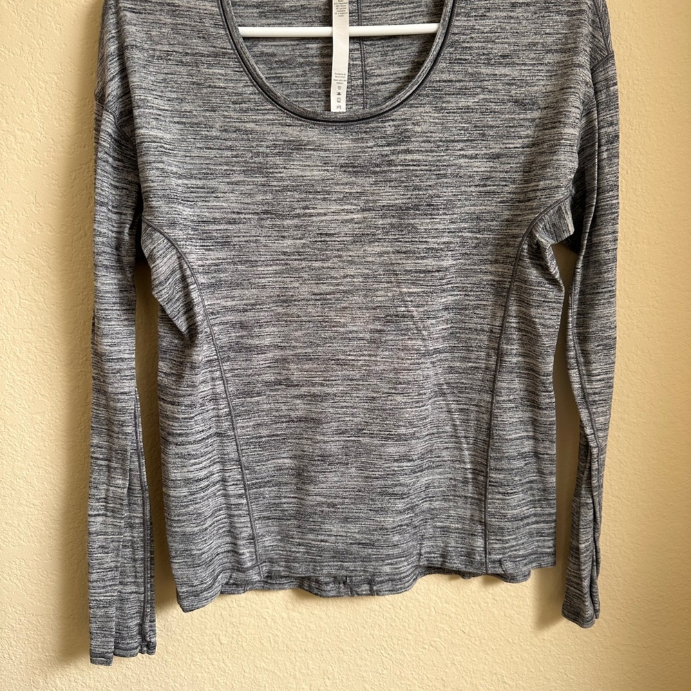 Lululemon Gray Long Sleeve Women's Top